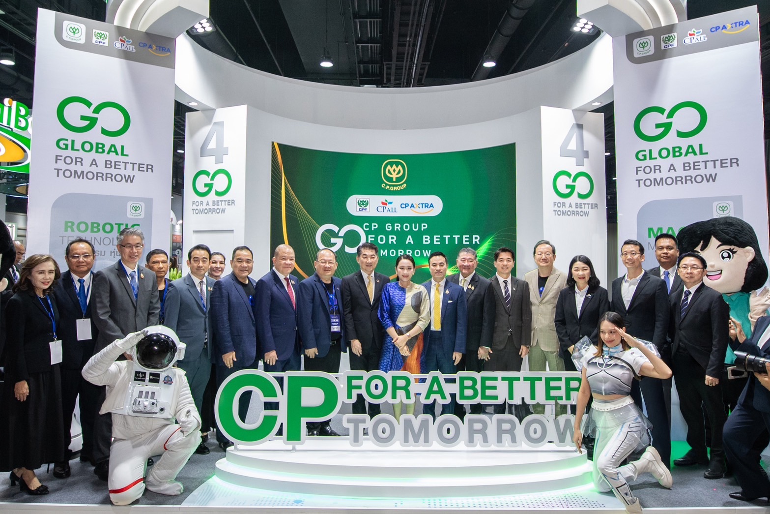 "ซีพี" ผนึก 3 กลุ่มธุรกิจ โชว์นวัตกรรมสุดล้ำในงาน FTI EXPO 2025 มุ่งขับเคลื่อนอุตสาหกรรสู่เวทีโลกอย่างยั่งยืน