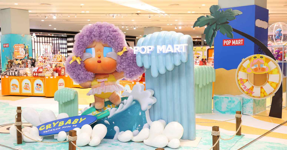 POP MART บุกใต้ เปิด “CRYBABY VACATION MODE ON” POP-UP STORE เขย่า POP CULTURE กลางภูเก็ต