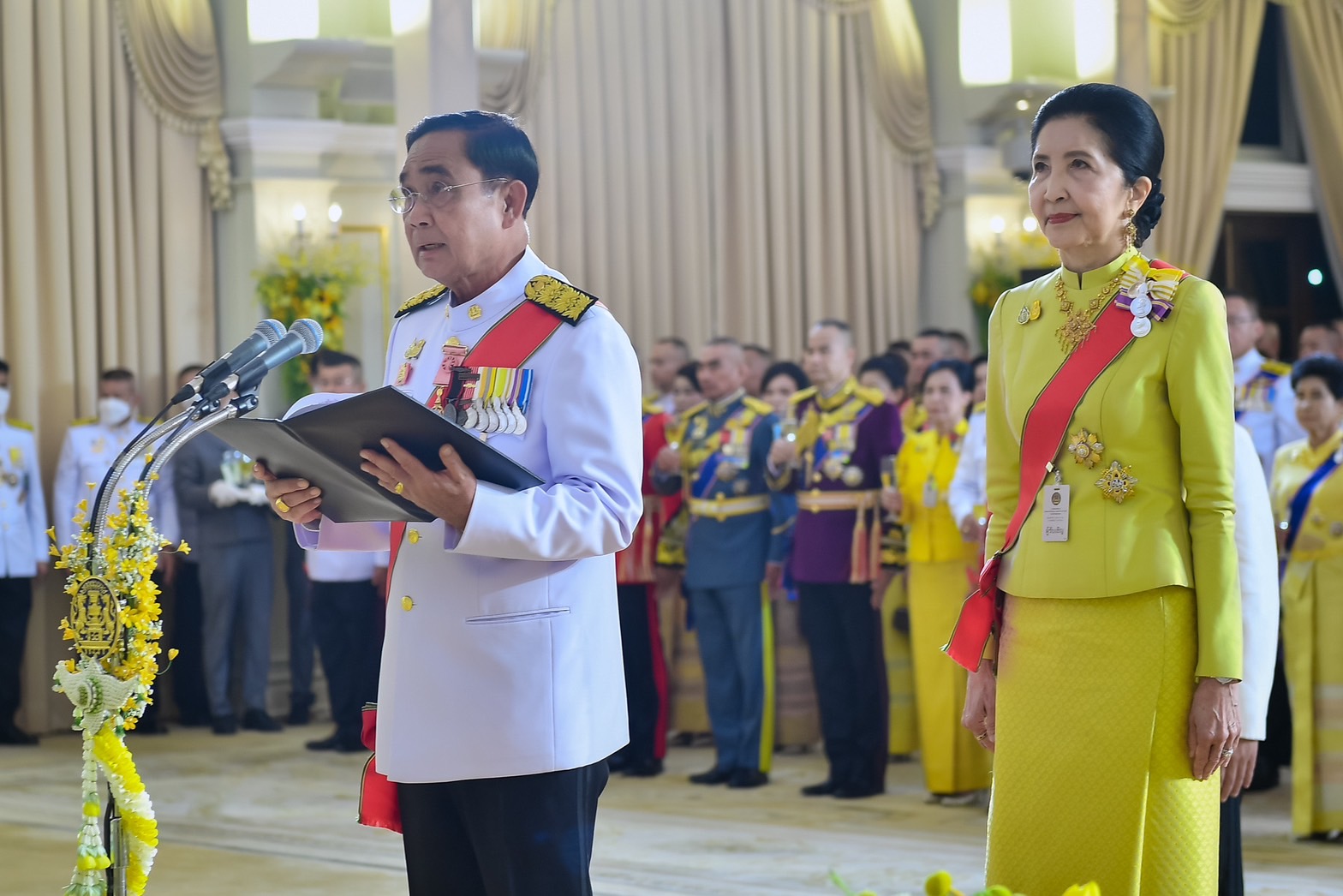 นายกฯและภริยา เป็นประธานงานสโมสรสันนิบาตเฉลิมพระเกียรติ “ในหลวง” เนื่องในวันฉัตรมงคล 4 พฤษภาคม 2566