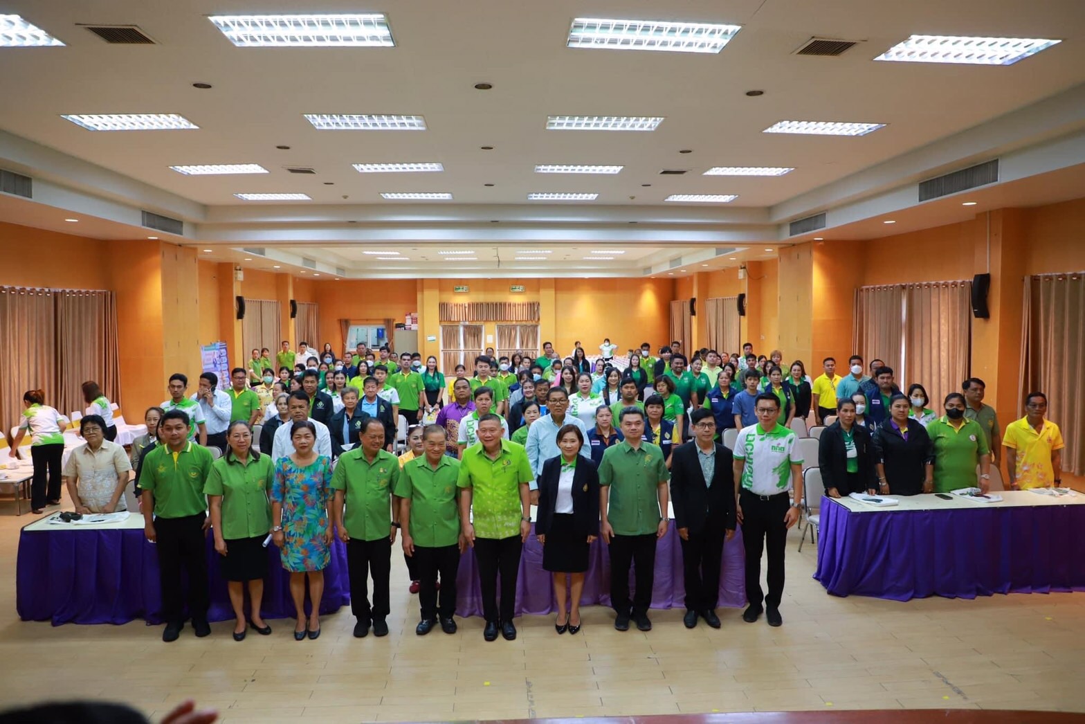 กกต.อ่างทองจัดกิจกรรมการประชุมขับเคลื่อน ศส.ปชต.