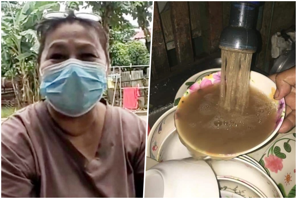 ชาวบ้าน 2 ตำบล อ.บางบาล ร้องน้ำประปามีสีขุ่นดำนับปี ไร้การแก้ไข