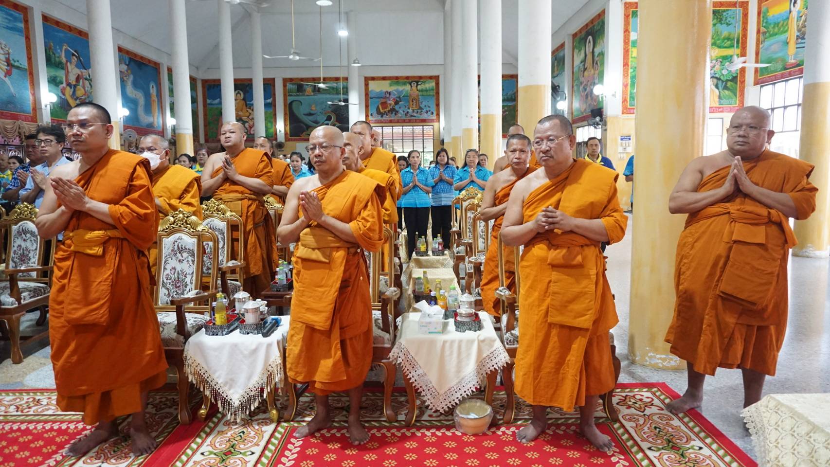 สำนักงานพระพุทธศาสนาจังหวัดชลบุรี จัดโครงการวัด ประชา รัฐ สร้างสุข ด้วยกิจกรรม 5 ส จังหวัดชลบุรี