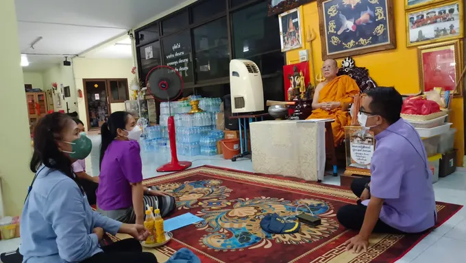 ผอ.สำนักพุทธลงพื้นที่วัดเขาแดง โดนพายุโนรู ถล่มซ้ำรอบ 2 โบสถ์พัง  