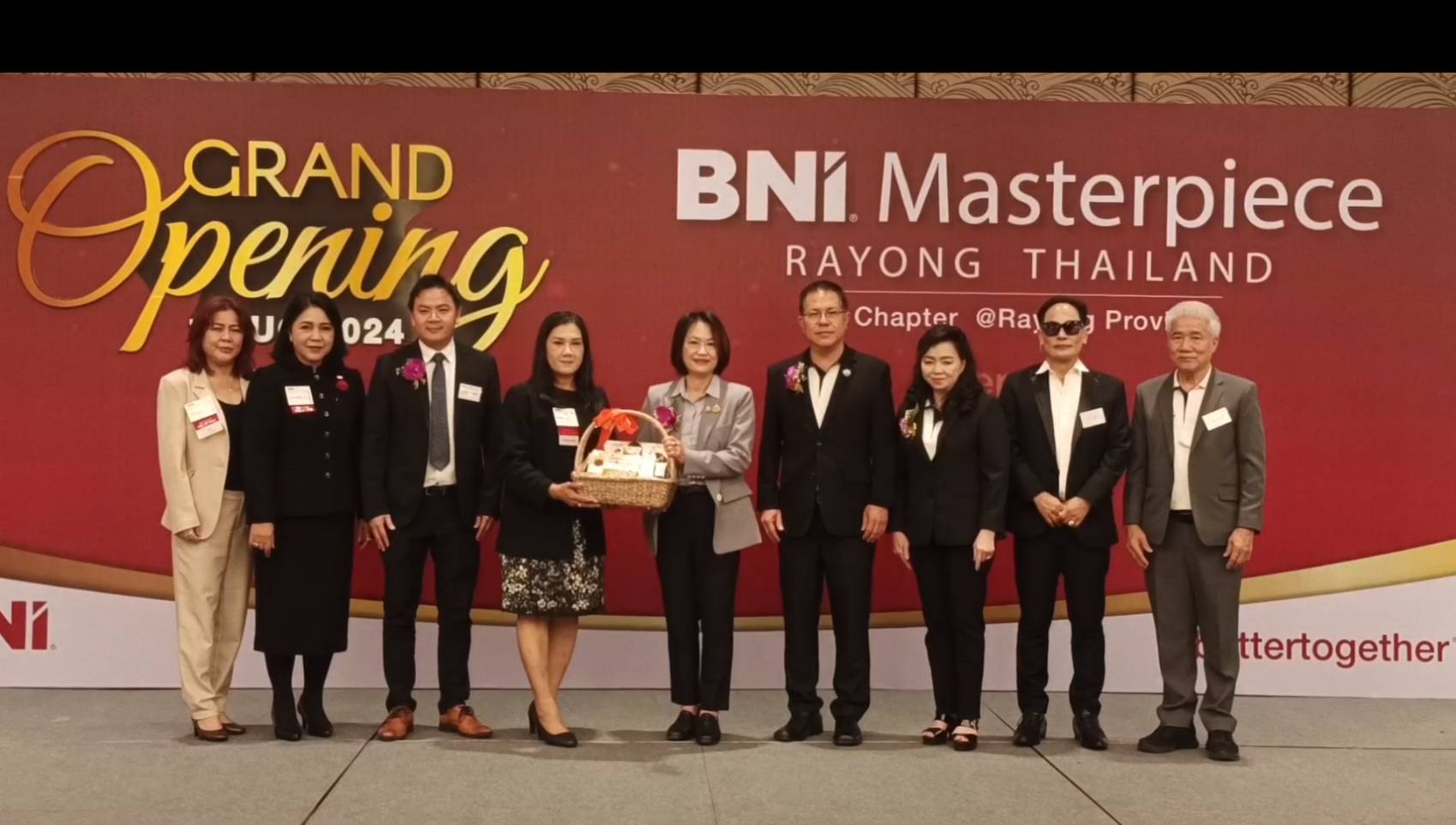กลุ่มนักธุรกิจระยอง 50 อาชีพ เปิดตัวกลุ่ม BNI Masterpiece Rayong มุ่งพัฒนาธุรกิจให้เติบโตไปด้วยกัน 