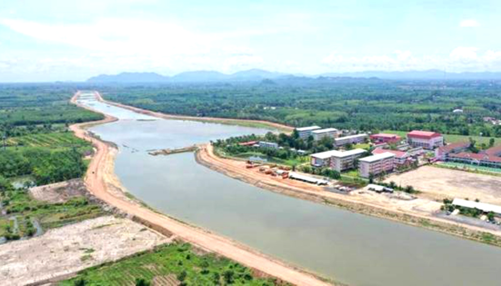 "รองประพิศ" เผยคลองผันน้ำโครงการระบบระบายน้ำแม่น้ำตรัง พร้อมช่วยป้องอุทกภัยชุมชนเมืองตรัง