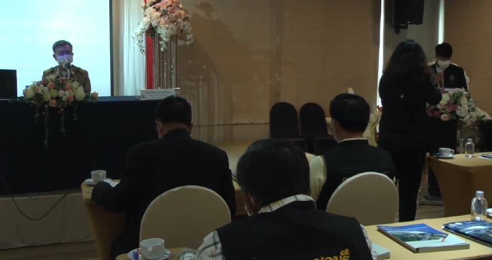 จังหวัดชลบุรี ประชุมการศึกษาความเหมาะสม ออกแบบ-ประเมินผลกระทบสิ่ิ่งแวดล้อม​ พัฒนาจุดเชื่อมต่อโครงข่ายทางหลวงพิเศษระหว่างเมืองหมายเลข 7 และ 9