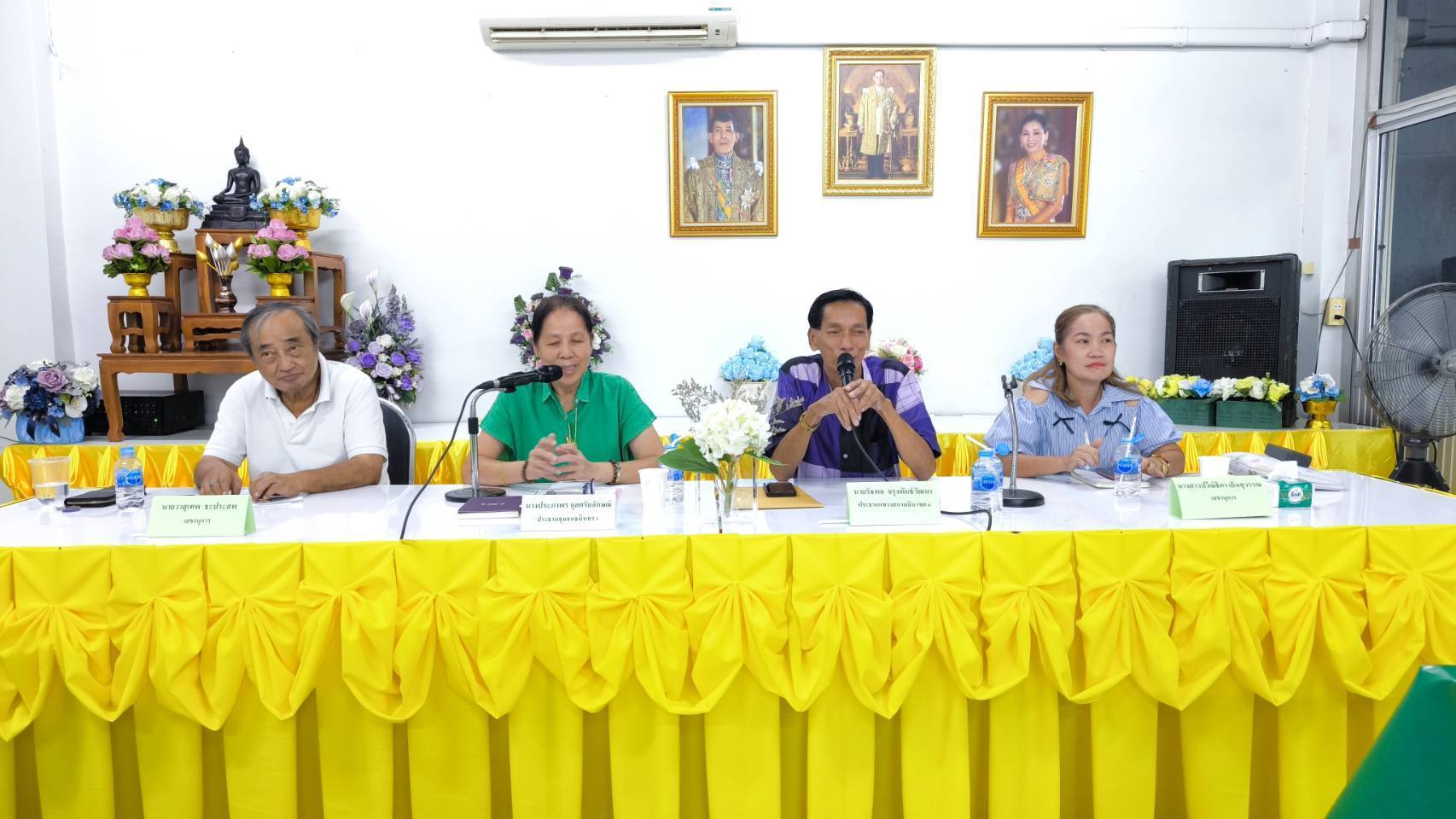 ประธานแขวงสนามบินเขตดอนเมืองจัดประชุม ผู้นำชุมชนแขวงสนามบิน