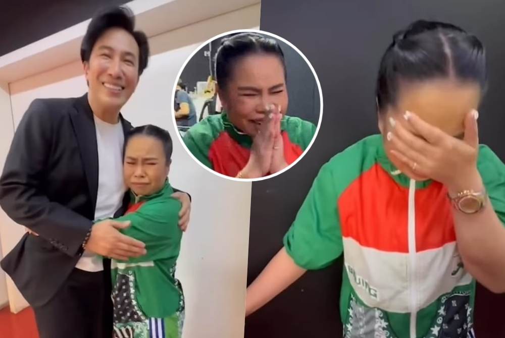 "ตุ๊กกี้" ปล่อยโฮหนักเจอ "หนุ่ม กรรชัย" ดีใจพี่ชายที่รักมาหา