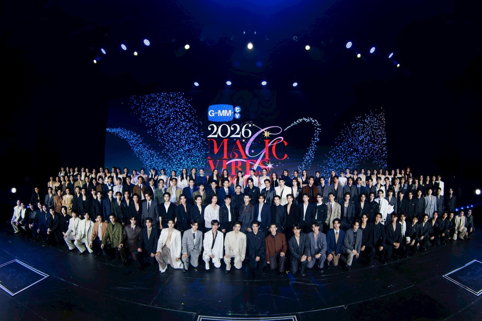 GMMTV เปิดจักรวาลใหม่ “GMMTV 2026 : MAGIC VIBES MAXIMIZED” ทะยานเทรนด์ X อันดับ 1 โลก