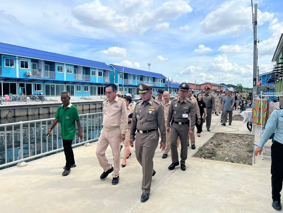ตรวจติดตามความพร้อมโครงการพัฒนาคลองเปรมประชากร เฉลิมพระเกียรติสมเด็จพระนางเจ้าฯ พระบรมราชินี