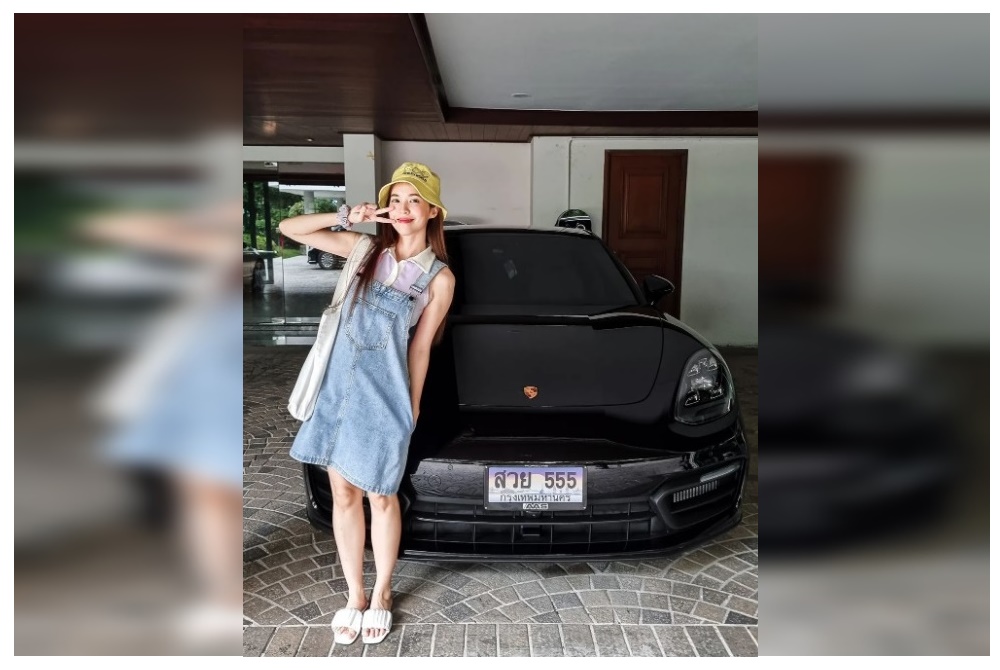 "บัว สโรชา" สุดปลื้ม! สามีจัดใหญ่เปย์ทะเบียนรถเลขสวยให้