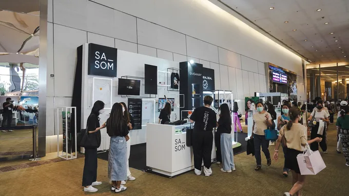 SASOM แพลตฟอร์มซื้อขายสินค้าแฟชั่น เปิดบูธกิจกรรม ดันบริการ Ready to Ship รับสินค้าสุดคูลได้ทันทีที่บูธ