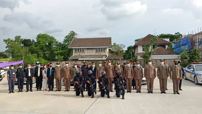 ผบก.อคฝ.จัดพิธีเดินสวนสนามในวันคล้ายวันสถาปนาครบรอบ11ปี
