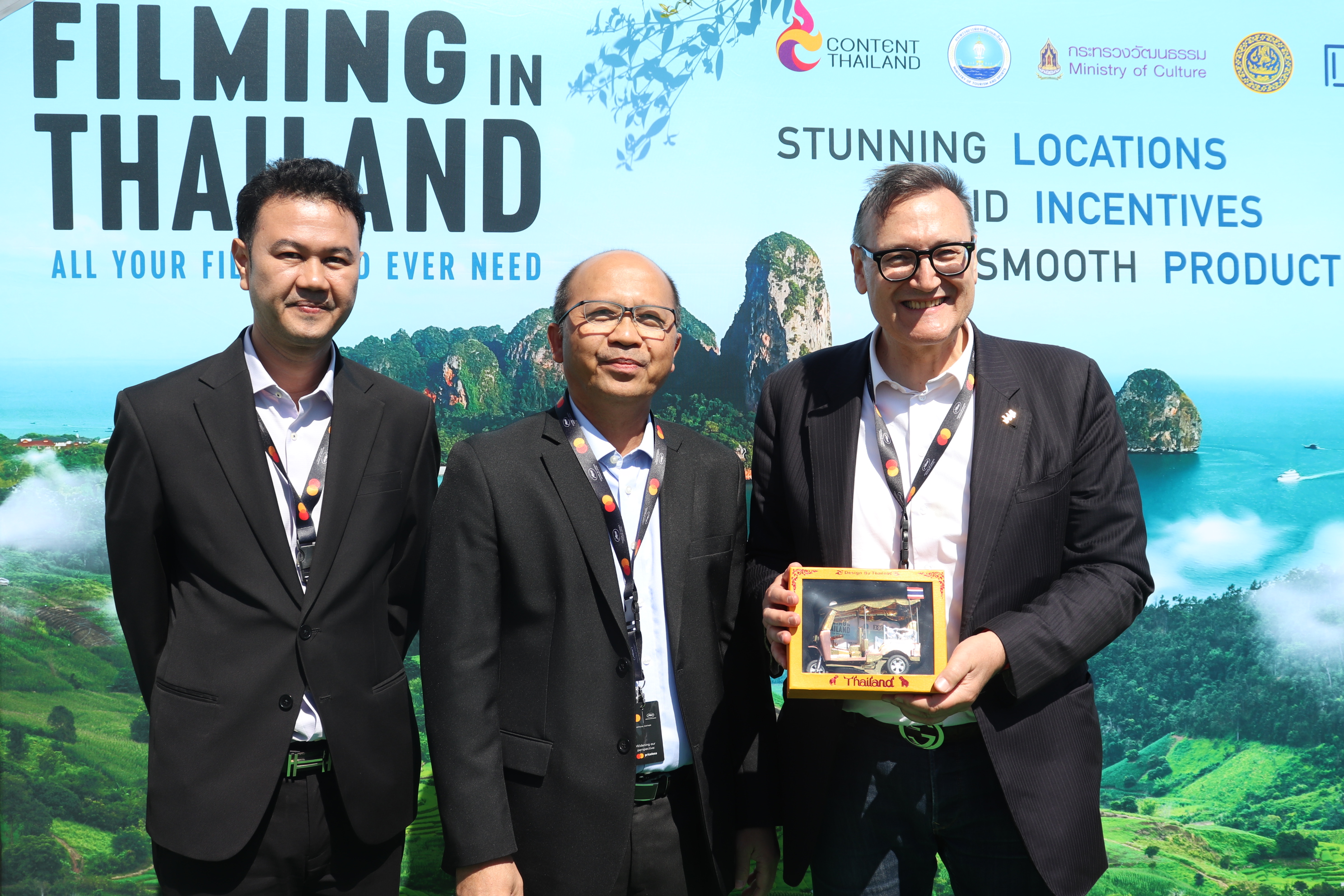  กรมการท่องเที่ยวเผยงานเทศกาลหนังเมืองคานส์ดึงกองถ่ายต่างประเทศมาถ่ายทำในไทยคาดสร้างได้กว่า 3,690 ล้าน 