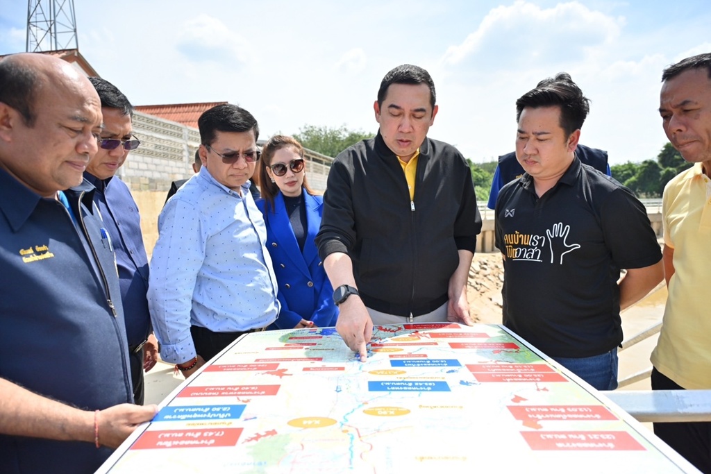 "รองอธิบดีฯวิทยา" ลงพื้นที่ อ.สะเดา ประชุมวางแผนแก้ปัญหาน้ำท่วม