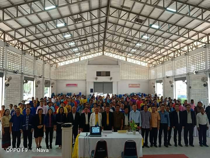 อบจ.ยโสธร เดินสายให้ความรู้เรื่องประชาธิปไตยเพื่อเสริมสร้างการมีส่วนร่วมทางการเมืองภาคพลเมือง