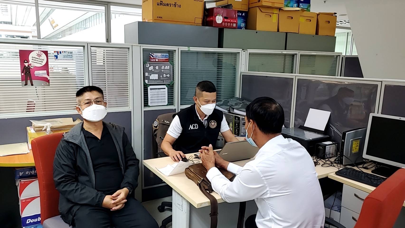 ไวยาวัจกร และ คณะกรรมการวัดห้วยด้วน ให้ปากคำ ปปป. ปมเงิน60 ล้าน
