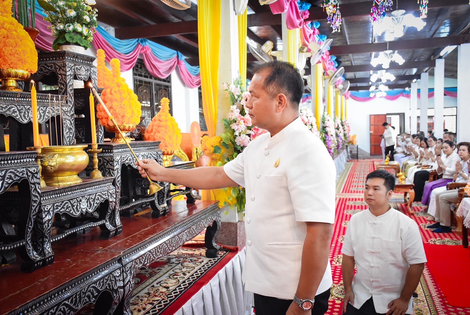 ร้อยเอ็ดเปิดโครงการอบรมพัฒนาคุณธรรมจริยธรรมช่วงเทศกาลเข้าพรรษา ประจำปี 2566