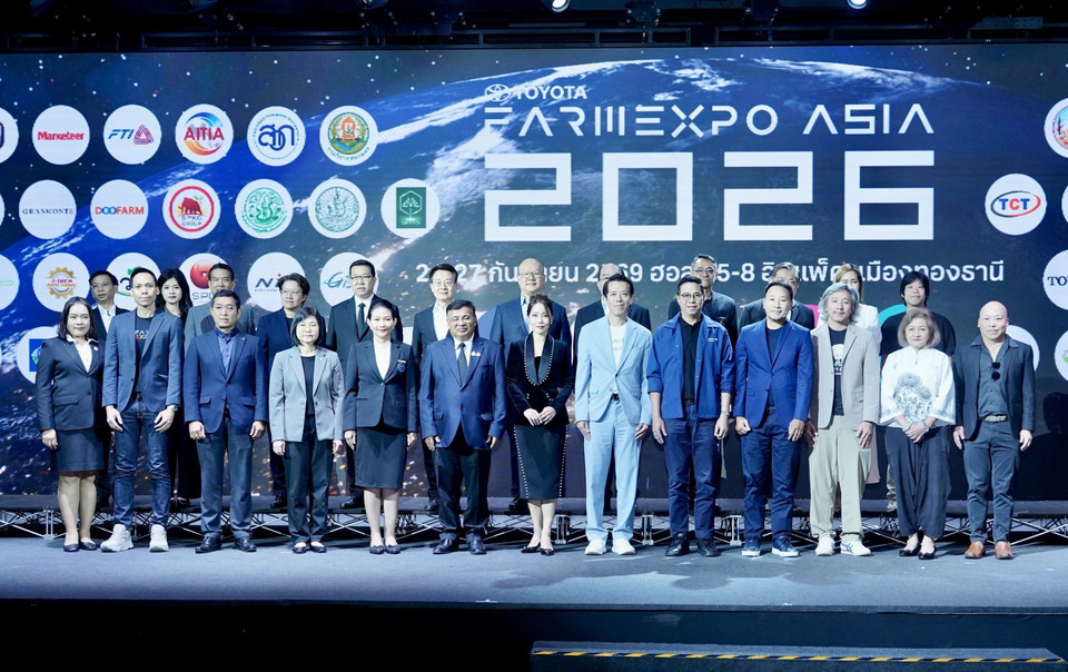 “โตโยต้า ฟาร์มเอ็กซ์โป เอเชีย 2026” ยกระดับมหกรรมเกษตรสู่ Agricultural Business Ecosystem 