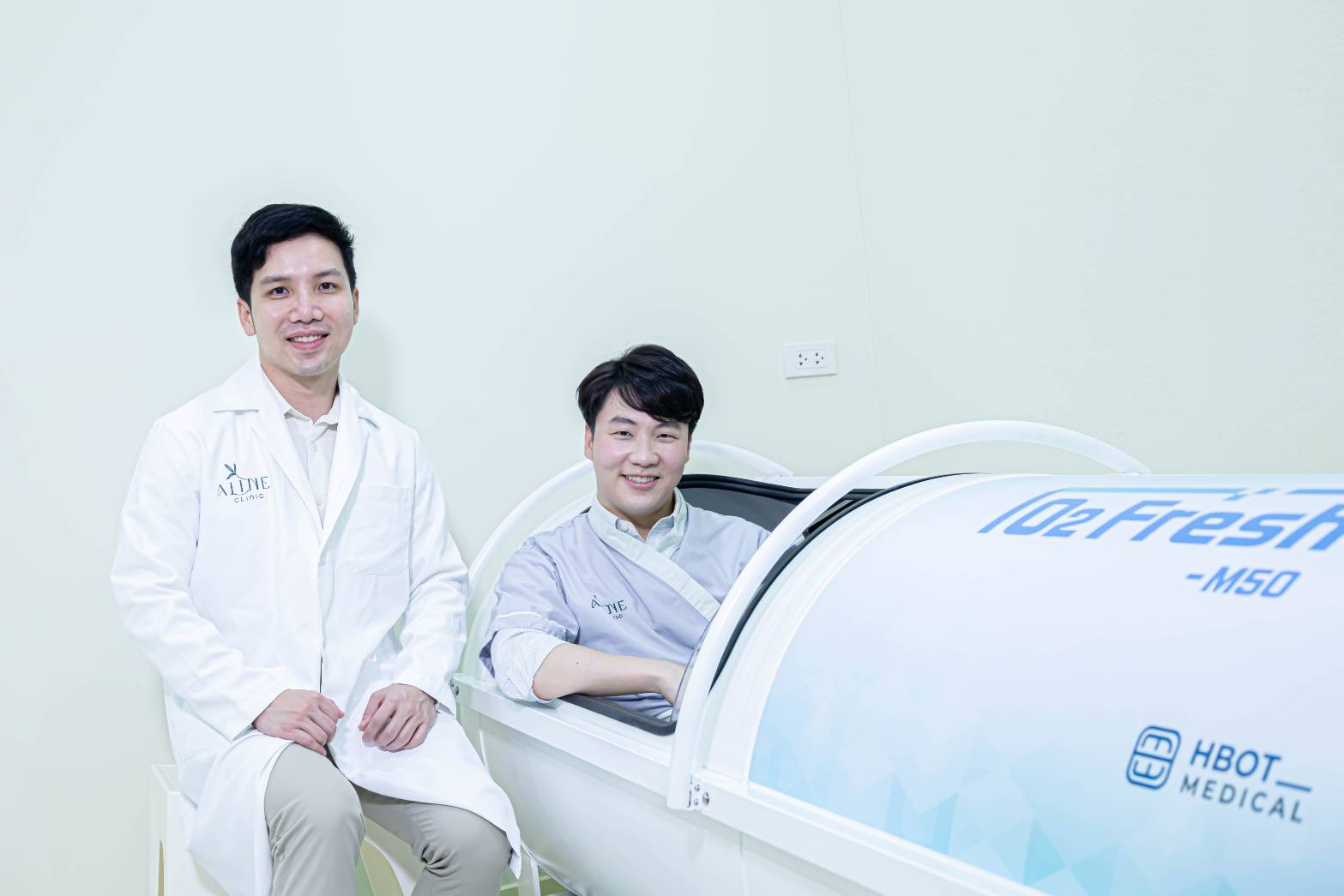 ALINE Clinic ฉลองครบรอบ 1 ปี เปิดตัวบริการสุดล้ำ “HBOT” เครื่องบำบัดออกซิเจนความดันสูง 