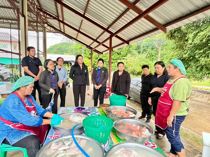 เยี่ยมเกษตรทรายมูล ติดตามแลกเปลี่ยนแนวทางพัฒนาเกษตรกร ตามระบบส่งเสริมการเกษตร T&V System 