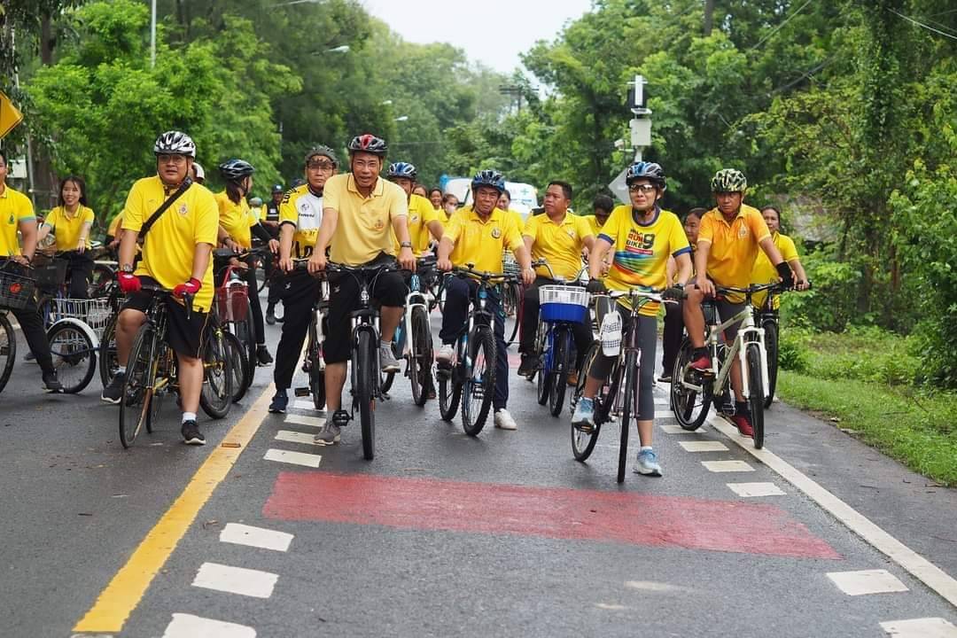 "ยโสธร"ผู้ว่าฯ พาปั่น ครั้งที่ 4 “ปั่นตามรอยพระมหากรุณาธิคุณ เนื่องในโอกาสพระราชพิธีมหามงคลเฉลิมพระชนมพรรษา” 6 รอบ 28 กรกฎาคม 2567