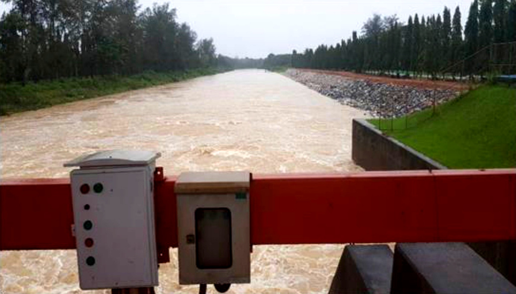 กรมชลฯ เกาะติดฝนตกหนักภาคใต้ เร่งช่วยเหลือพื้นที่น้ำท่วมขัง