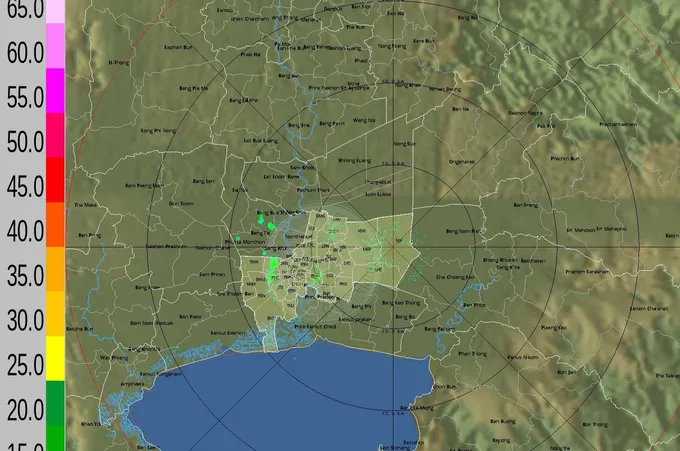 กทม.เช้า-เที่ยงยังมีฝนปรอยๆบางพื้นที่ ส่งให้อุณหภูมิลดลงวัดได้ 27 องศาฯ