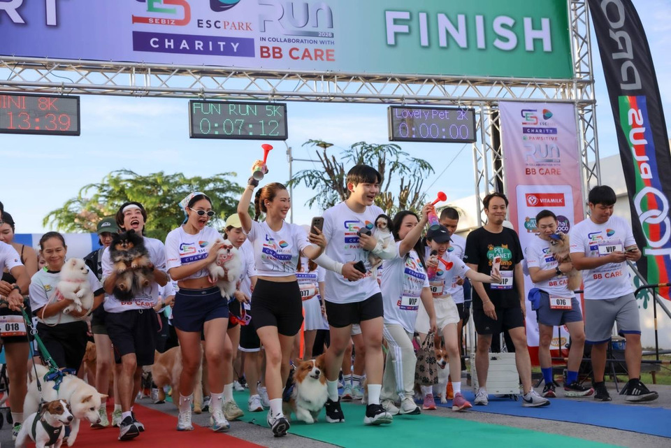 SE Biz Group จัด “SE Biz Charity Pawsitive Run 2026” รวมพลังคนรักสัตว์ ส่งต่อความช่วยเหลือสู่สุนัข-แมวจรจัด