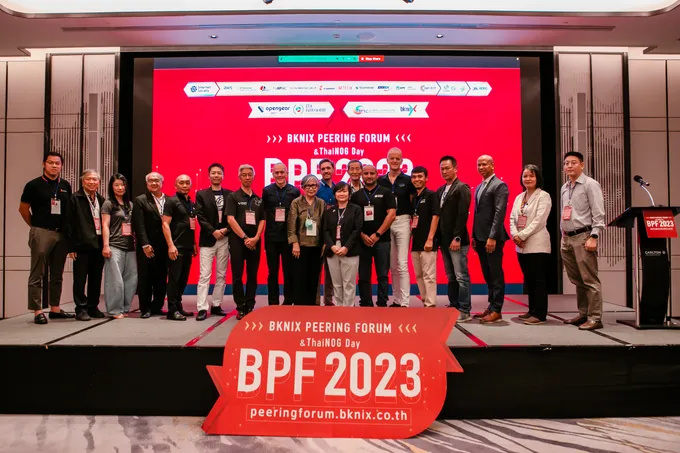 บีเคนิกส์ ฉลองชัย ผู้เข้าร่วมงาน Peering Forum ล้น-ประกาศเปิดตัวจุดให้บริการแลกเปลี่ยนอินเทอร์เน็ตแห่งที่ 6