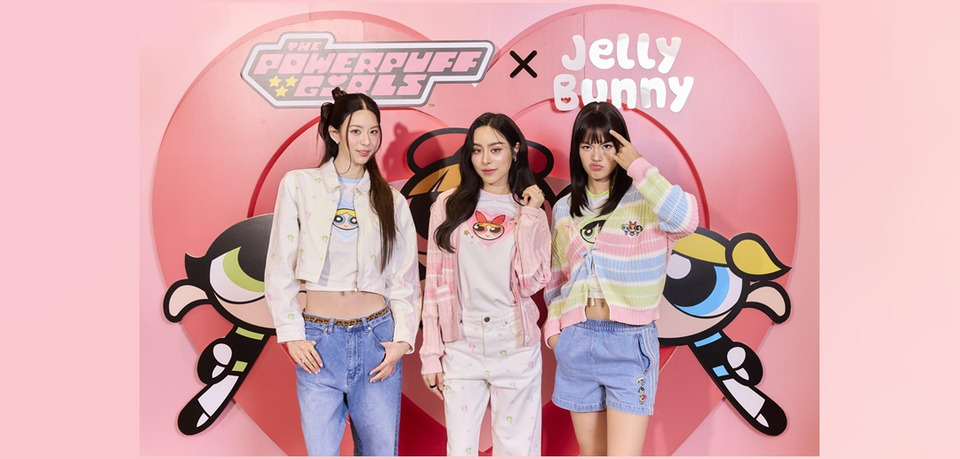 เติมพลังความสดใสไปกับ “The Powerpuff Girls x Jelly Bunny”  คอลลาบอเรชั่นสุดคิวต์