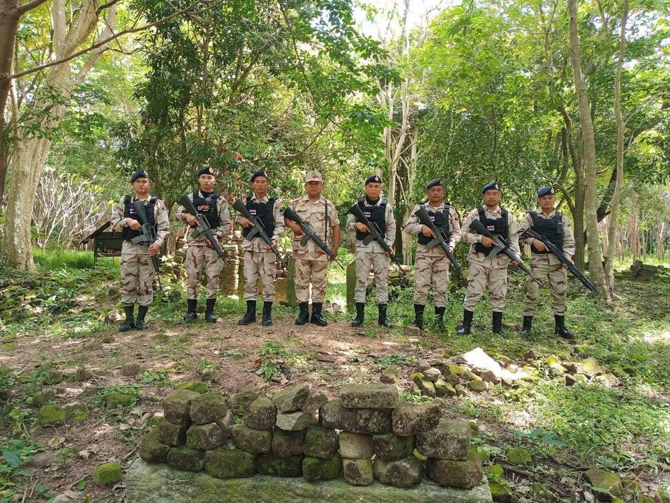 “รองแม่ทัพภาค 2” เผยภาพทหารพราน–อส. ดูแล "ปราสาทไบแบก" หวั่นกัมพูชารุกยึด