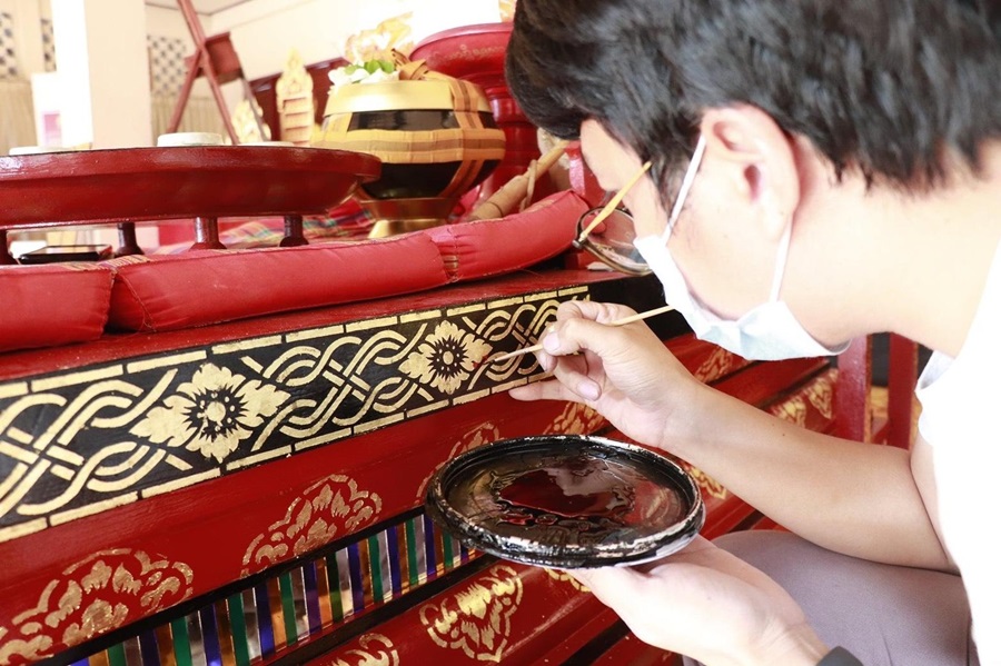 “งานพุทธศิลป์ ในครัวตาน” ชุมชนวัดปงสนุกเหนือ สืบสานงานศิลป์เหนือ