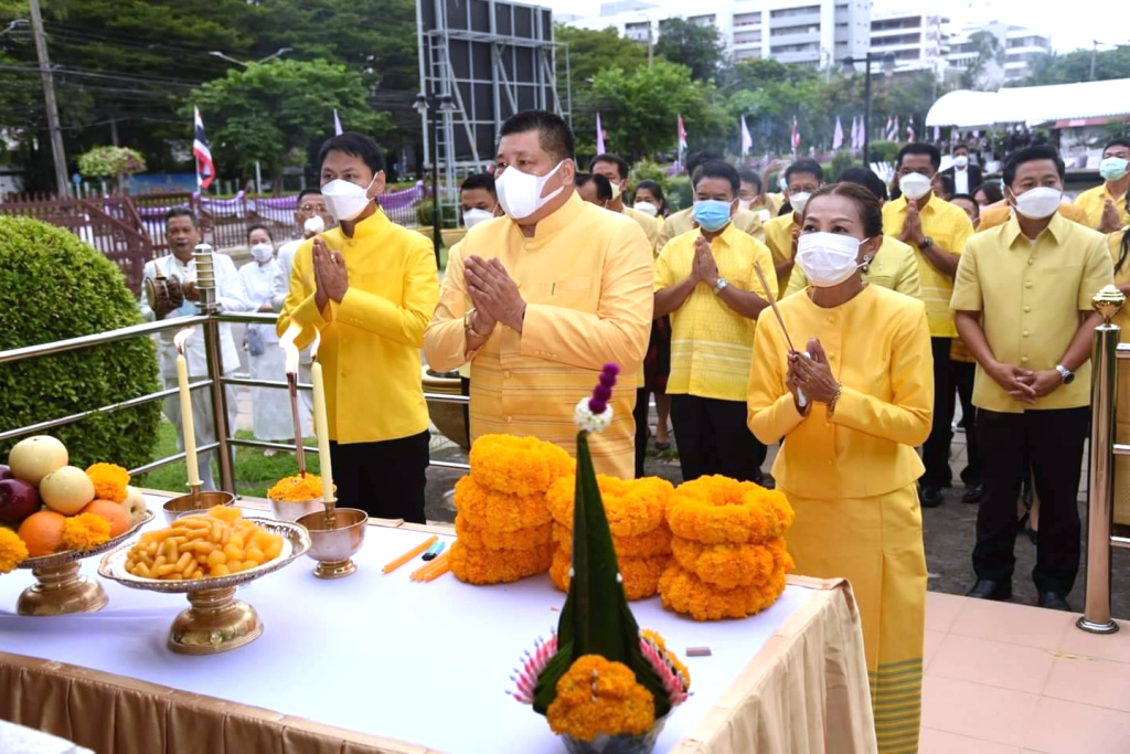 กรมการข้าว บวงสรวงแม่โพสพ เสริมสิริมงคล วันข้าวและชาวนาฯ 65
