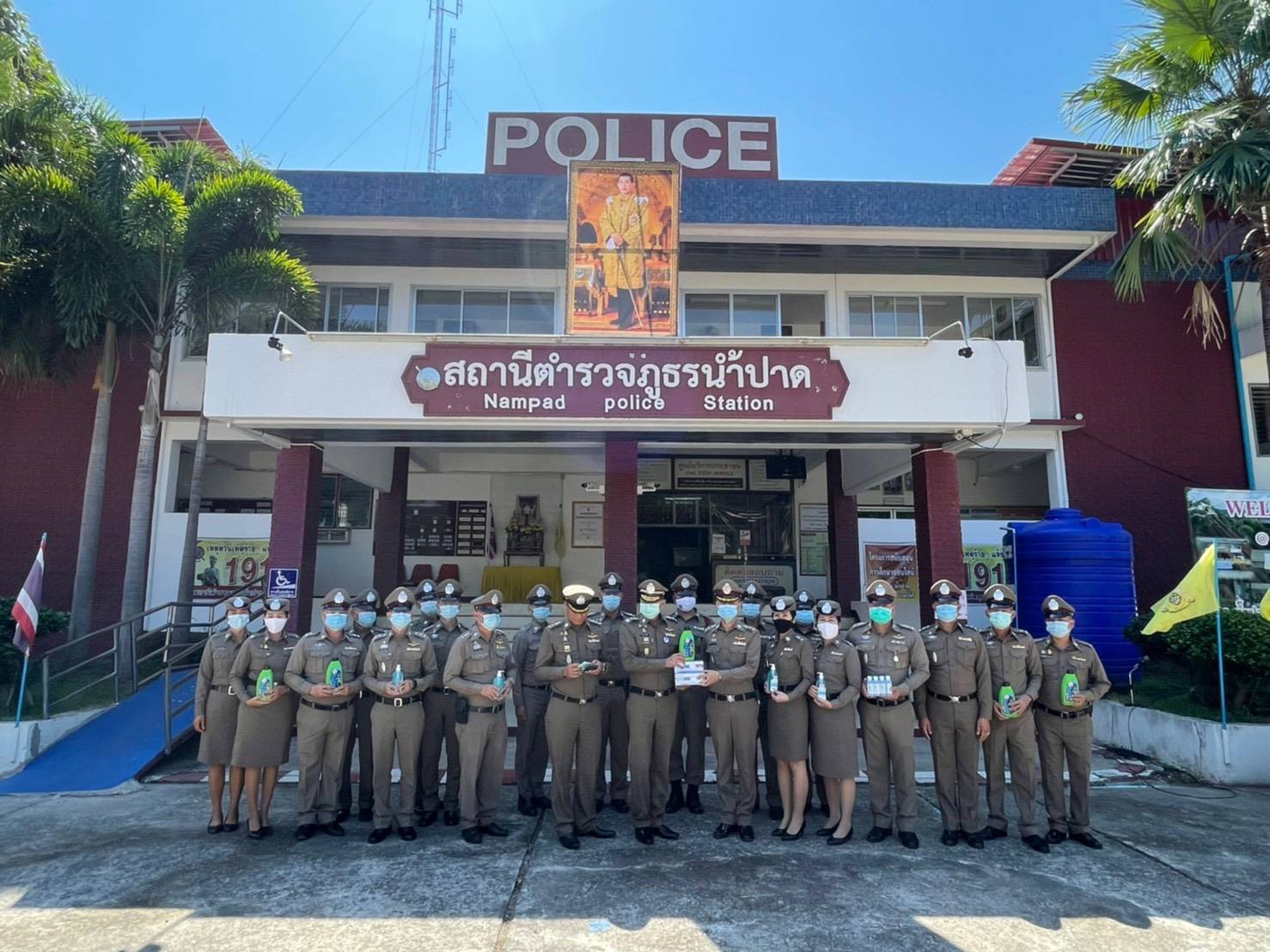 ผบช.ภ.6 ตรวจเยี่ยมและมอบนโยบายในการปฏิบัติหน้าที่ สภ.น้ำปาด