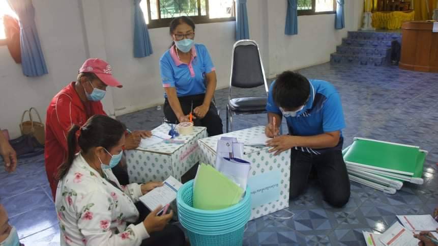 กปน.ตำบลดู่ทุ่ง รับหีบบัตรเลือกตั้ง นายก-ส.อบต. เตรียมพร้อมเลือกตั้ง 28 พย.64