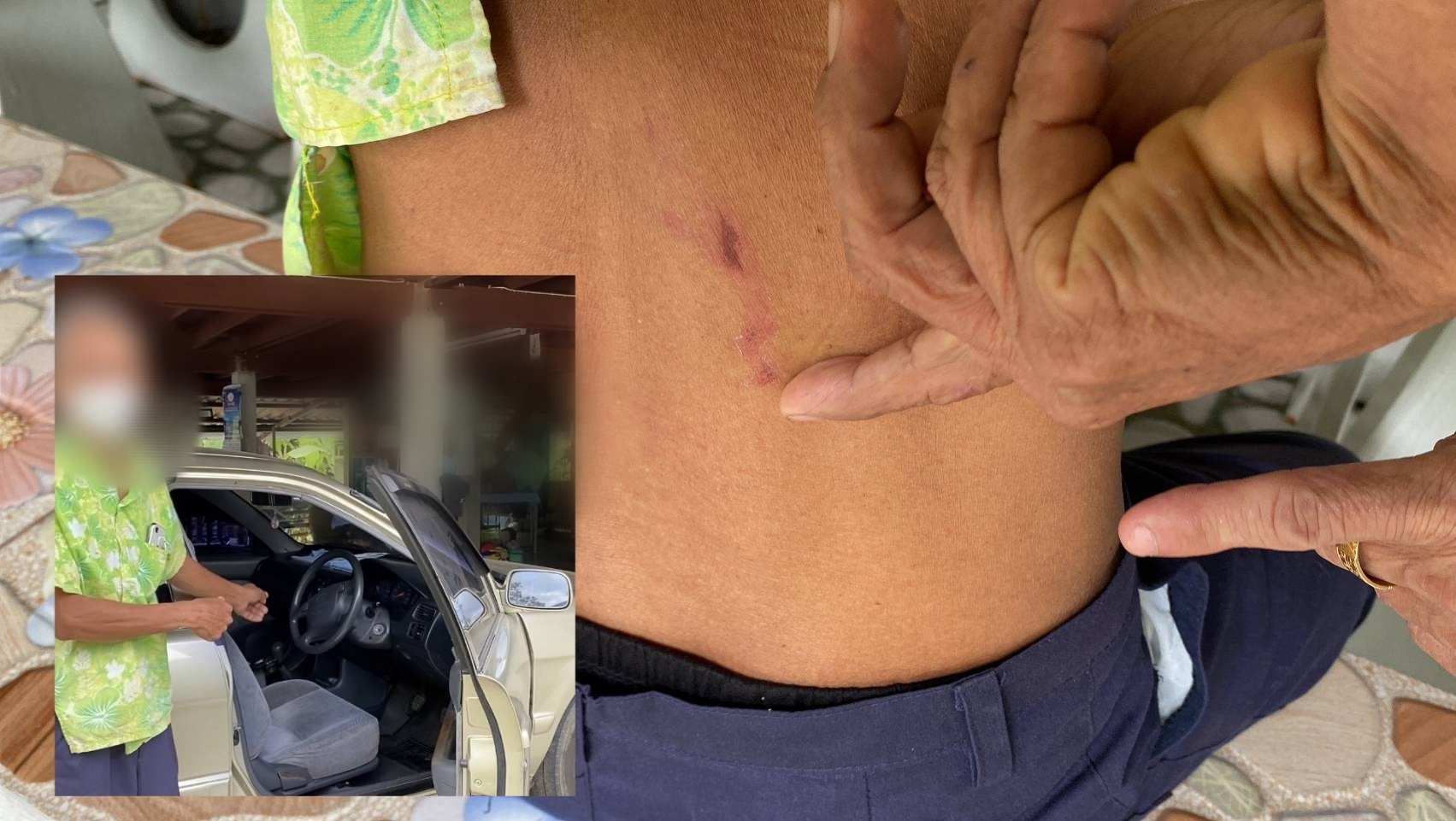 ลูกตำรวจสุดเถื่อน กระทืบลุงวัย64 น่วมภายในรั้วโรงเรียน