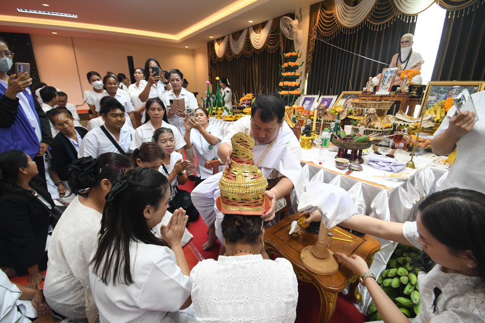 สระแก้วไหว้ครูแพทย์แผนไทย เทิดพระเกียรติรัชกาลที่ 3 “พระบิดาแห่งการแพทย์แผนไทย” สืบสานภูมิปัญญา 