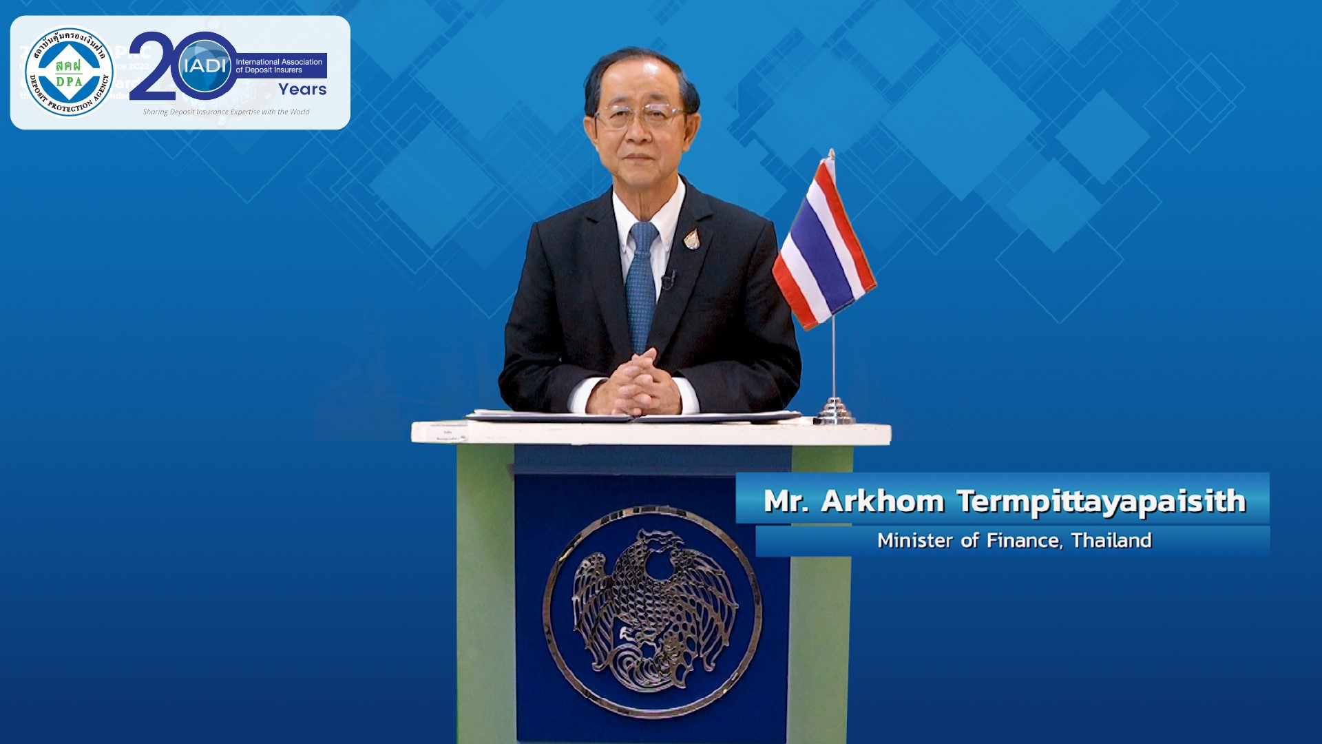 สคฝ. จับมือ สถาบันประกันเงินฝากภูมิภาคเอเชียฯ รับมือภาคการเงินในยุคศก.ดิจิทัล