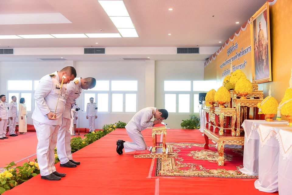 ศรีสะเกษจัดพิธีวันจักรี 2569 ผู้ว่าฯนำถวายสัตย์ น้อมรำลึก ร.1