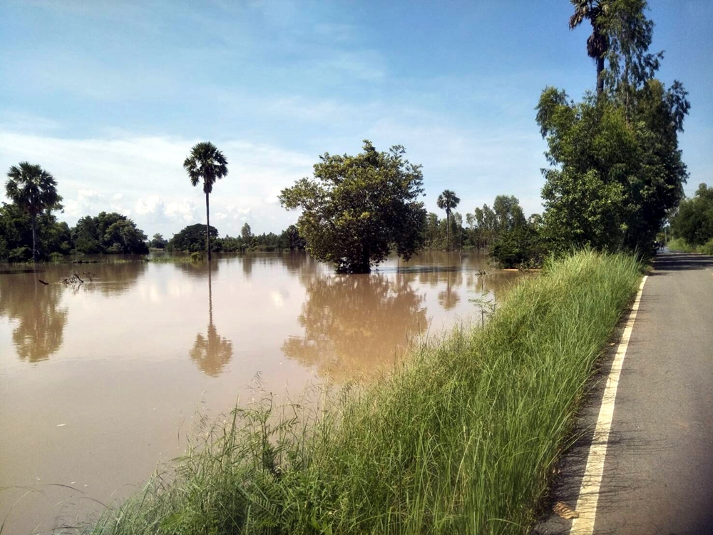 โคราชฝนตกหนัก!! เขื่อนพิมาย เร่งระบายน้ำไม่ให้น้ำเอ่อล้นตลิ่ง
