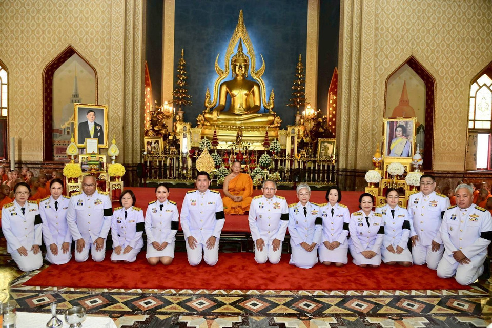 พม.-วัดเบญฯ สานต่อ "พระนักพัฒนา" สู่ปีที่ 61 จัดพิธีบรรพชาอุปสมบทราษฎรบนพื้นที่สูง ถวายเป็นพระราชกุศล สมเด็จพระพันปีหลวง