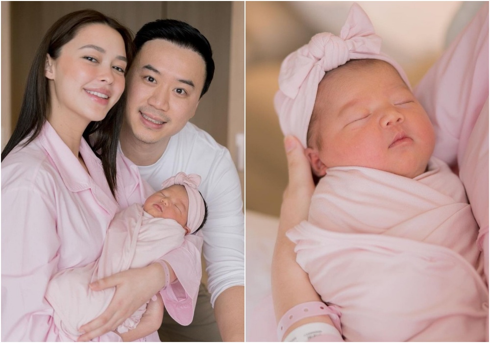 มารายงานตัวแล้ว! คุณแม่ป้ายแดง "แพทริเซีย" อวดโฉม "น้องเอลิเซีย" ลูกสาวคนแรก