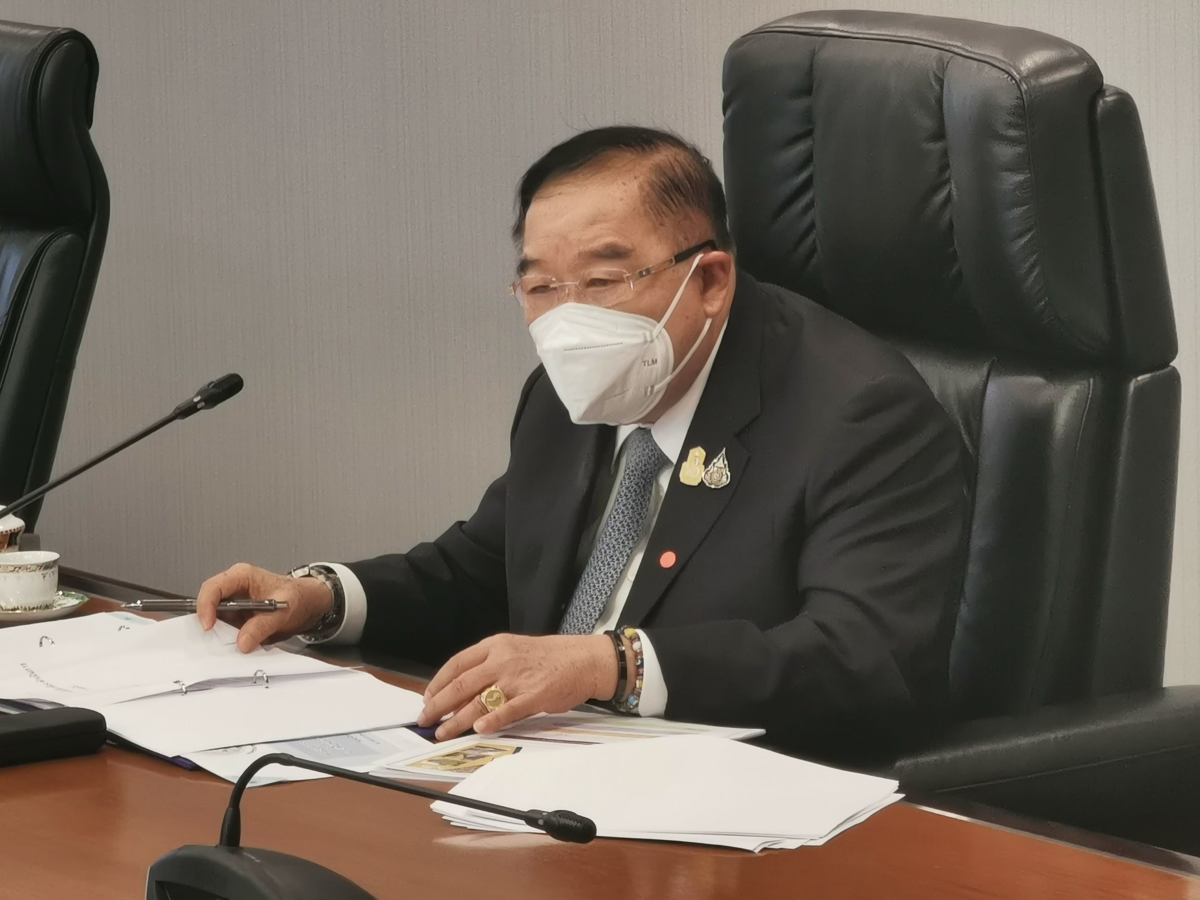 “ลุงป้อม” สั่งเตรียมแผนรับฤดูฝน เร่งฟื้นฟูสภาพแวดล้อมคลองแสนแสบ