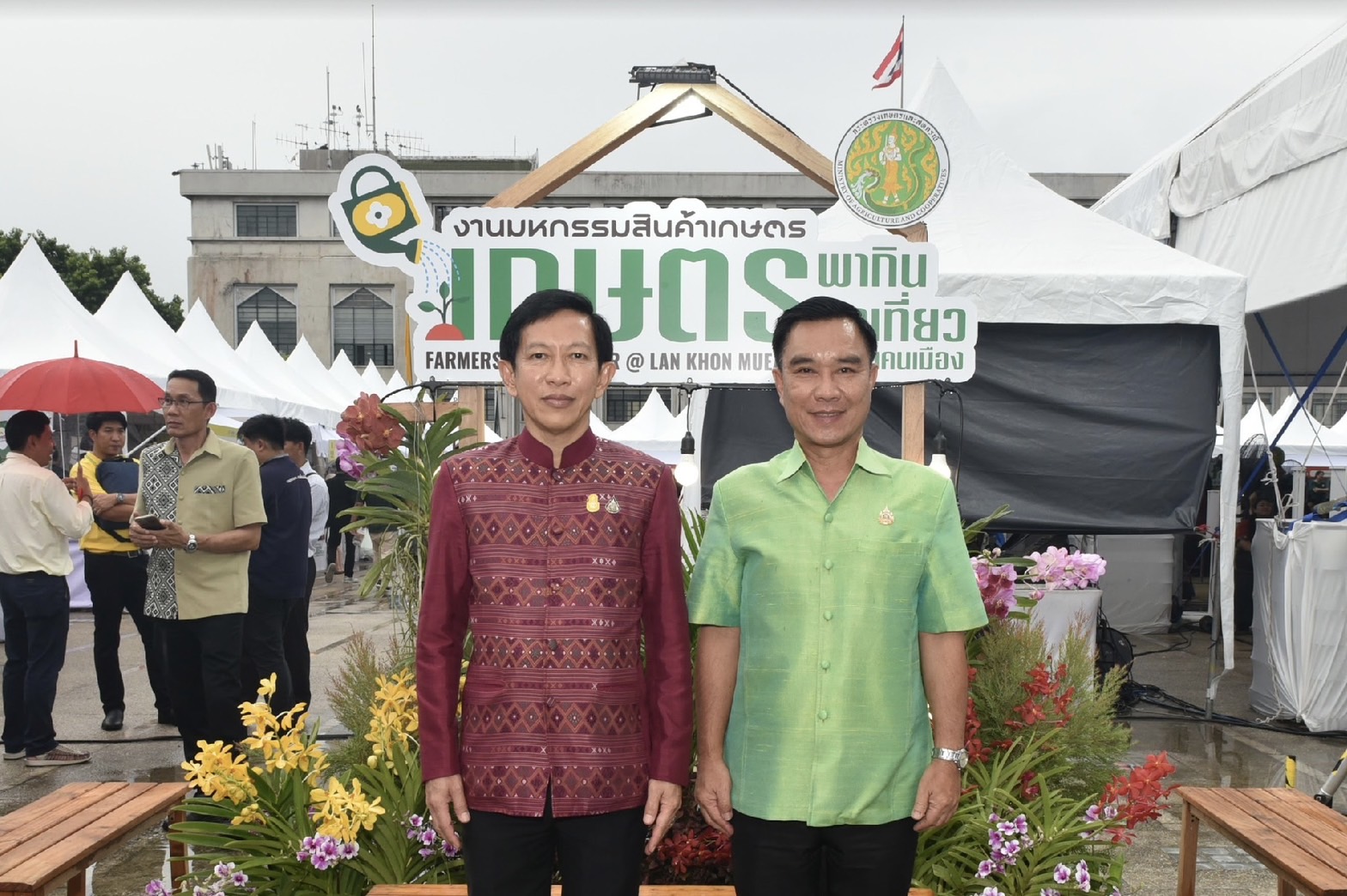 กรมพัฒนาที่ดิน ร่วมงาน เกษตรพากิน พาเที่ยว@ลานคนเมือง โชว์นวัตกรรม พด. เพิ่มผลผลิต