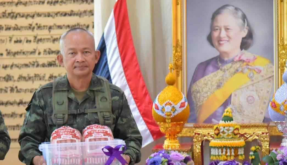 "กรมสมเด็จพระเทพฯ" พระราชทาน "กุนเชียงหมู - กุนเชียงไก่" เป็นขวัญกำลังใจกำลังพลกองกำลังสุรนารี 