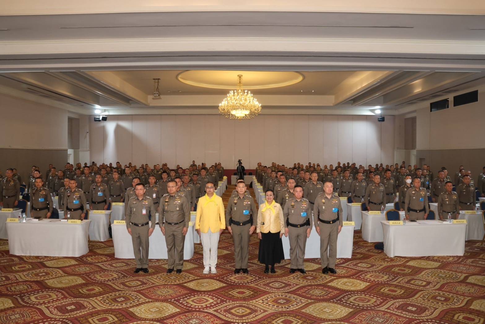 ผบ.ตร.จัดสัมมนาการเสริมสร้างจิตสำนึก และเรียนรู้ประวัติศาสตร์ชาติไทย (ครู ก ครู ข) 