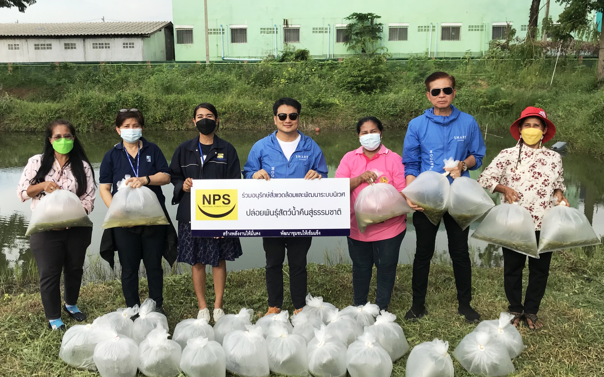 NPS จัดกิจกรรม CSR ปล่อยปลา กุ้งคืนสู่ธรรมชาติ ฟื้นฟูระบบนิเวศ อนุรักษ์สิ่งแวดล้อม 