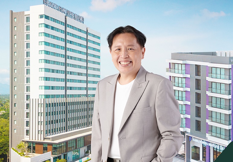 'ซี.พี. แลนด์'สยายปีกธุรกิจโรงแรมตั้งเป้ารายได้แตะ 1,200 ล้านบาทอีก 3 ปีข้างหน้า
