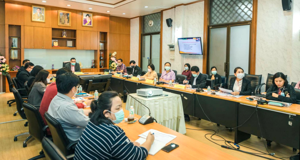 ส.ป.ก. ประชุมออนไลน์ ติดตามงานการจัดที่ดินชุมชน ในเขตปฏิรูปที่ดิน ปีงบ 64
